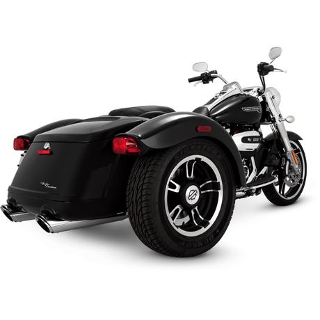 Vance & Hines Harley Davidson 17-22 Trike / Freewheeler Twin Slash Slip-On Exhaust Vance and Hines Motorcycle Slip-On  AXOPROS