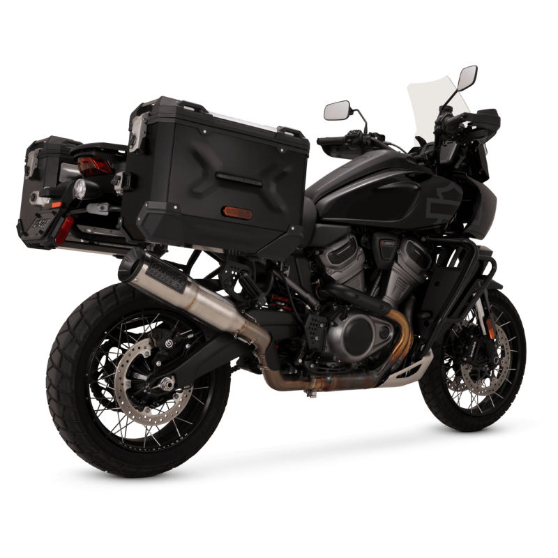 Vance & Hines HD 21-22 Pan America HO 450 S/O Slip-On Exhaust Vance and Hines Motorcycle Slip-On  AXOPROS