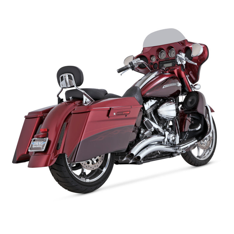 Vance & Hines HD Dresser 07-16 Big Radius 2-2 Chrome PCX Full System Exhaust Vance and Hines Powersports Exhausts  AXOPROS