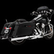 Vance & Hines HD Dresser 17-22 Eliminator 400 Chrome Slip-On Exhaust Vance and Hines Motorcycle Slip-On  AXOPROS
