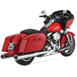 Vance & Hines HD Dresser 17-22 Hi-Output S/O Chrome Slip-On Exhaust Vance and Hines Motorcycle Slip-On  AXOPROS