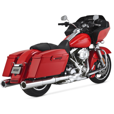 Vance & Hines HD Dresser 17-22 Hi-Output S/O Chrome Slip-On Exhaust Vance and Hines Motorcycle Slip-On  AXOPROS