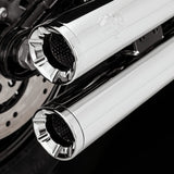 Vance & Hines HD Softail 18-22 Eliminator S/OS Chrome Slip-On Exhaust Vance and Hines Motorcycle Slip-On  AXOPROS