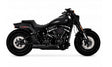 Vance & Hines HD Softail Fat Bob 18-22 HO 2-1 Black PCX Full System Exhaust Vance and Hines Powersports Exhausts  AXOPROS