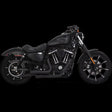 Vance & Hines HD Sportster 04-22 Mini Grenades Black PCX Full System Exhaust Vance and Hines Powersports Exhausts  AXOPROS