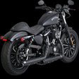 Vance & Hines HD Sportster 14-22 Twin Slash 3In PCX Slip-On Exhaust Vance and Hines Motorcycle Slip-On  AXOPROS