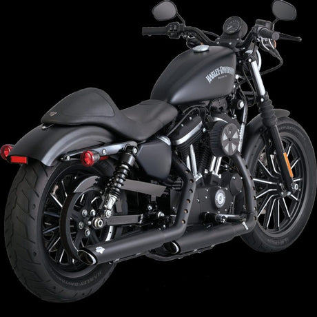 Vance & Hines HD Sportster 14-22 Twin Slash 3In PCX Slip-On Exhaust Vance and Hines Motorcycle Slip-On  AXOPROS