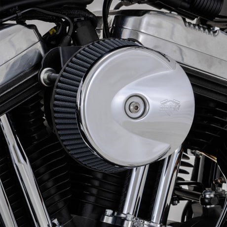 Vance & Hines HD Sportster 91-20 Stingray Intake Black Vance and Hines Short Ram Air Intakes  AXOPROS