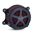 Vance & Hines HD Sportster 91-22 Radiant V Air Intake Black Vance and Hines Short Ram Air Intakes  AXOPROS