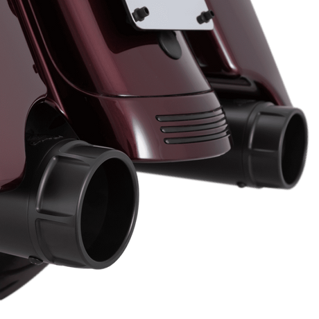 Vance & Hines HD Touring 17-22 Torquer 450 Black Slip-On Exhaust Vance and Hines Motorcycle Slip-On  AXOPROS