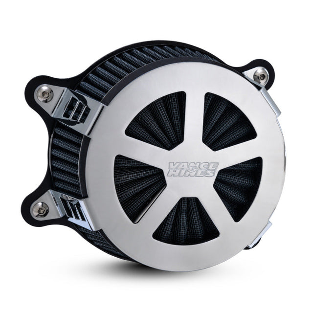 Vance & Hines HD Touring/Softail Radiant V Intake Chrome Vance and Hines Short Ram Air Intakes  AXOPROS