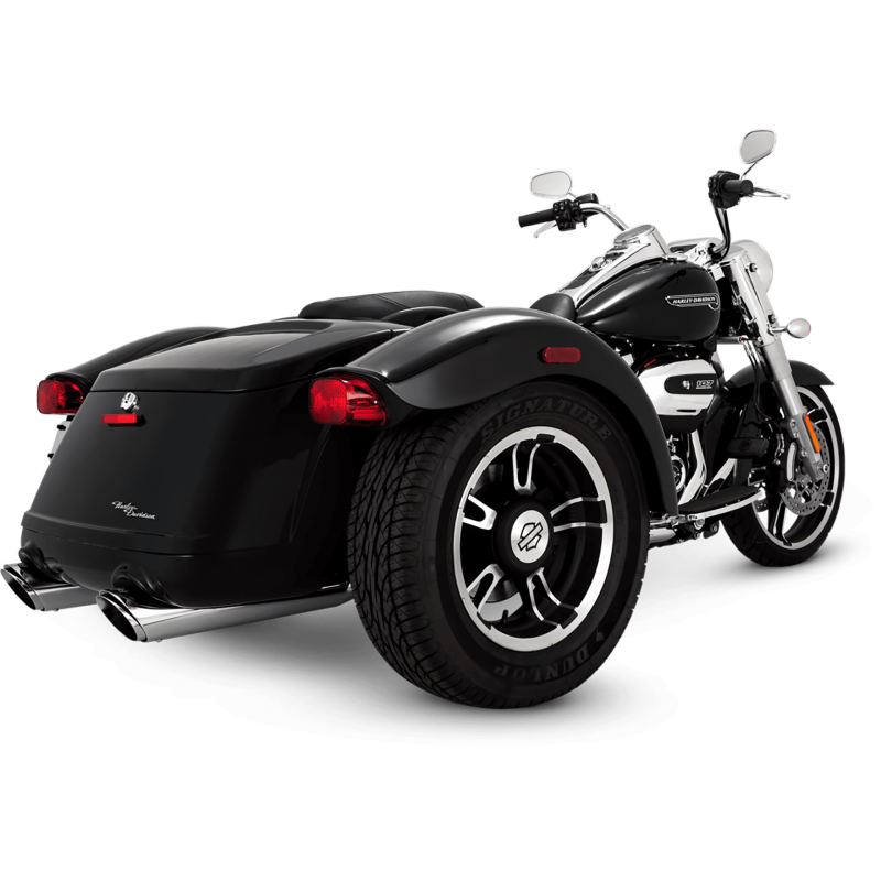 Vance & Hines HD Trike 15-16 Freewheeler Twin Sl Slip-On Exhaust Vance and Hines Motorcycle Slip-On  AXOPROS
