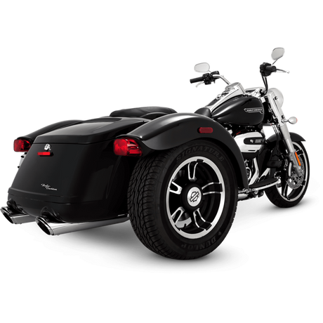 Vance & Hines HD Trike 15-16 Freewheeler Twin Sl Slip-On Exhaust Vance and Hines Motorcycle Slip-On  AXOPROS