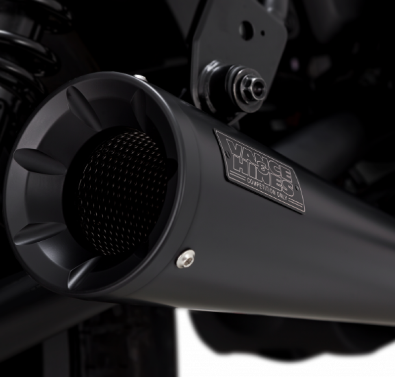 Vance & Hines HONDA 17-20 Rebel S/O Black Slip-On Exhaust Vance and Hines Motorcycle Slip-On  AXOPROS