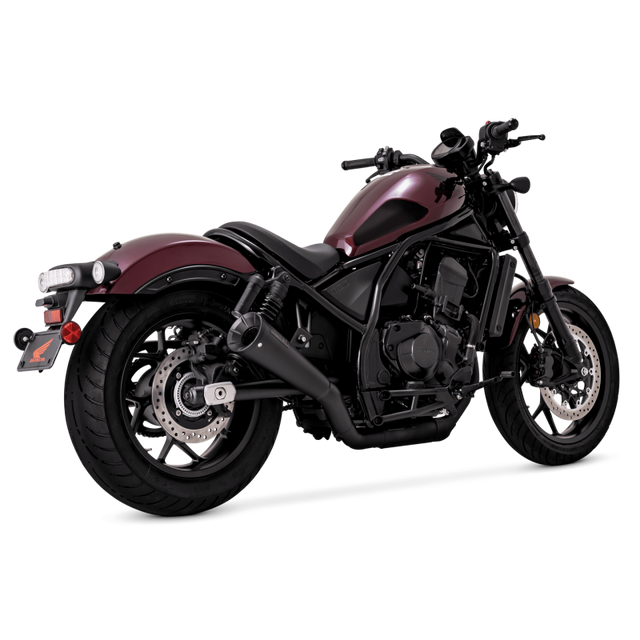 Vance & Hines HONDA 21-22 Rebel 1100 S/O Black Slip-On Exhaust Vance and Hines Motorcycle Slip-On  AXOPROS