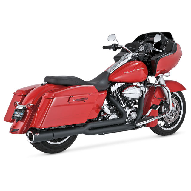 Vance & Hines Pro Pipe Black/Chrome Comp Baffle Vance and Hines Exhaust Adapters  AXOPROS