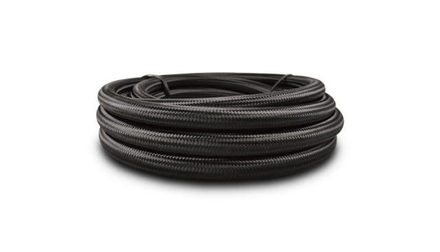 Vibrant -10 AN Black Nylon Braided Flex Hose (20 foot roll) Vibrant Hoses  AXOPROS