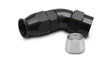 Vibrant -10AN 45 Degree Hose End Fitting for PTFE Lined Hose Vibrant Fittings  AXOPROS