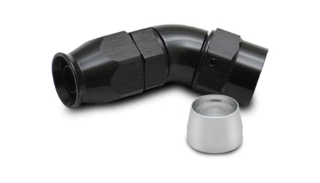 Vibrant -10AN 45 Degree Hose End Fitting for PTFE Lined Hose Vibrant Fittings  AXOPROS