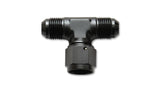 Vibrant -10AN Tee Fitting with Female -10AN Swivel On Side Vibrant Fittings  AXOPROS