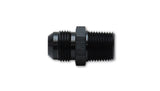 Vibrant -10AN to 3/4in NPT Straight Adapter Fitting - Aluminum Vibrant Fittings  AXOPROS