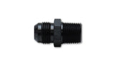 Vibrant -10AN to 3/4in NPT Straight Adapter Fitting - Aluminum Vibrant Fittings  AXOPROS