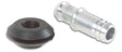 Vibrant 10mm (2/5in) O.D. Aluminum Vacuum Hose Fitting (includes Rubber Grommet) Vibrant Fittings  AXOPROS