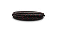 Vibrant -12 AN Two-Tone Black/Red Nylon Braided Flex Hose (5 foot roll) Vibrant Hoses  AXOPROS