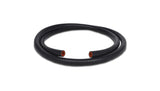 Vibrant 1/2in (13mm) I.D. x 5 ft. Silicon Heater Hose reinforced - Black Vibrant Hoses  AXOPROS