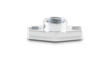 Vibrant 1/2in NPT Female 1.5in to 1.75in Bolt Hole Oil Drain Flange w/Crowfoot Vibrant Flanges  AXOPROS