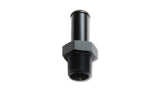 Vibrant 1/2in NPT to 5/8in Barb Straight Fitting - Aluminum Vibrant Fittings  AXOPROS