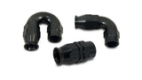 Vibrant 150 Degree High Flow Hose End Fitting for PTFE Lined Hose -12AN Vibrant Hoses  AXOPROS
