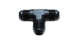 Vibrant -16AN Flare Tee Adapter Fitting - Aluminum Vibrant Fittings  AXOPROS