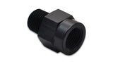 Vibrant 1/8in Male BSP to 1/8in Female NPT Adapter Fitting - Aluminum Vibrant Fittings  AXOPROS