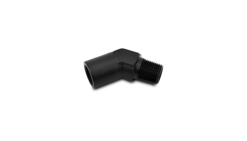 Vibrant 1/8in NPT Female to Male 45 Degree Pipe Adapter Fitting Vibrant Fittings  AXOPROS