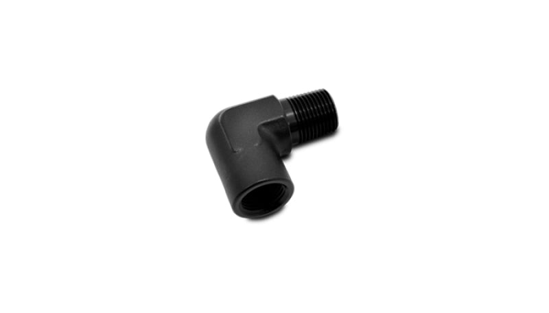 Vibrant 1/8in NPT Female to Male 90 Degree Pipe Adapter Fitting Vibrant Fittings  AXOPROS