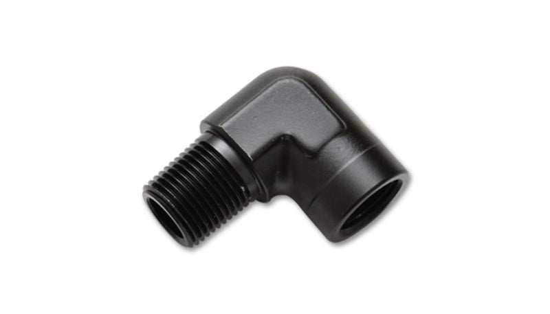 Vibrant 1/8in NPT Female to Male 90 Degree Pipe Adapter Fitting Vibrant Fittings  AXOPROS
