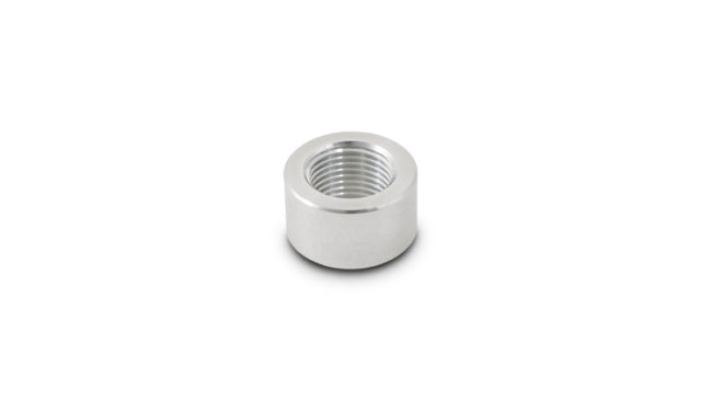 Vibrant 1/8in NPT Female Weld Bung (3/4in OD) - Aluminum Vibrant Bungs  AXOPROS