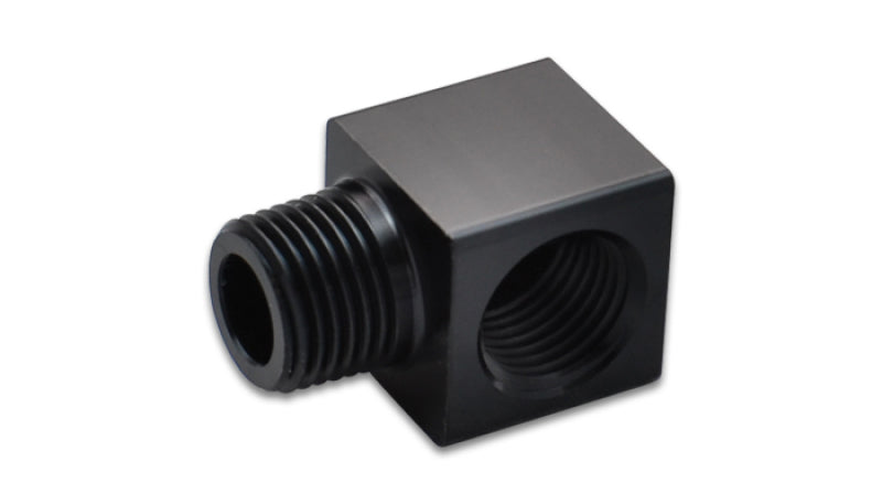 Vibrant 1/8in NPT Female x 1/8in NPT Male 90 Deg Adapter Fitting Vibrant Fittings  AXOPROS