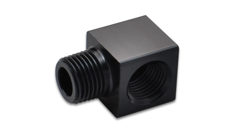 Vibrant 1/8in NPT Female x 1/8in NPT Male 90 Deg Adapter Fitting Vibrant Fittings  AXOPROS