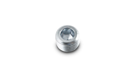 Vibrant 1/8in NPT Male Plug for EGT weld bung - Zinc Plated Mild Steel Vibrant Fittings  AXOPROS
