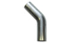 Vibrant 1.25in OD T304 SS 45 Deg Mandrel Bend Vibrant Steel Tubing  AXOPROS