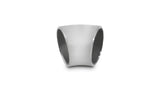 Vibrant 1.5in Nom. Schedule-10 T304 SS Long Radius 45 deg. Elbow Vibrant Steel Tubing  AXOPROS
