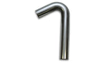 Vibrant 1.5in O.D. T304 SS 120 deg Mandrel Bend 4in x 12in leg lengths (1.5in Centerline Radius) Vibrant Steel Tubing  AXOPROS