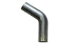 Vibrant 1.5in O.D. T304 SS 60 deg Mandrel Bend 6in x 6in leg lengths (1.5in Centerline Radius) Vibrant Steel Tubing  AXOPROS
