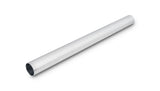 Vibrant 1.5in O.D. Universal Aluminum Tubing (18in long Straight Pipe) - Polished Vibrant Aluminum Tubing  AXOPROS
