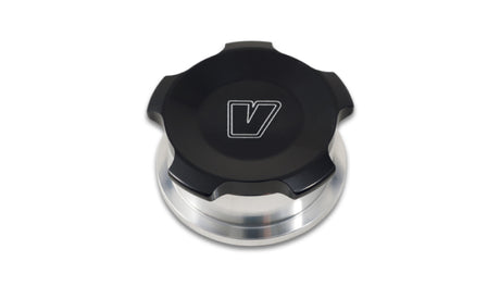 Vibrant 1.5in OD Aluminum Weld Bungs w/ Black Anodized Threaded Cap (incl. O-Ring) Vibrant Bungs  AXOPROS