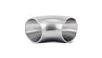 Vibrant 1.5in OD T304 SS 90 Deg Mandrel Bend Elbow (1.5in Centerline Radius) Vibrant Steel Tubing  AXOPROS