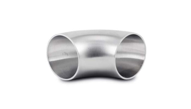 Vibrant 1.5in OD T304 SS 90 Deg Mandrel Bend Elbow (1.5in Centerline Radius) Vibrant Steel Tubing  AXOPROS