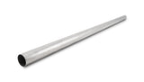 Vibrant 1.75in O.D. T304 SS Straight Tubing (16 ga) - 5 foot length Vibrant Steel Tubing  AXOPROS